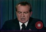 Standbild Präsident Nixons Rücktritt Rede Washington DC USA, 1974, aus Sekunde 24 historischem Filmmaterial Videoclip 65675057500