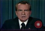 Standbild Präsident Nixons Rücktritt Rede Washington DC USA, 1974, aus Sekunde 25 historischem Filmmaterial Videoclip 65675057500