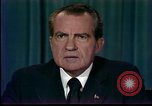 Standbild Präsident Nixons Rücktritt Rede Washington DC USA, 1974, aus Sekunde 31 historischem Filmmaterial Videoclip 65675057500