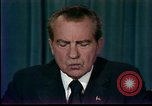 Standbild Präsident Nixons Rücktritt Rede Washington DC USA, 1974, aus Sekunde 39 historischem Filmmaterial Videoclip 65675057500