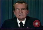 Standbild Präsident Nixons Rücktritt Rede Washington DC USA, 1974, aus Sekunde 40 historischem Filmmaterial Videoclip 65675057500