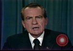 Standbild Präsident Nixons Rücktritt Rede Washington DC USA, 1974, aus Sekunde 44 historischem Filmmaterial Videoclip 65675057500