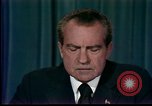 Standbild Präsident Nixons Rücktritt Rede Washington DC USA, 1974, aus Sekunde 55 historischem Filmmaterial Videoclip 65675057500