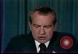 Standbild Präsident Nixons Rücktritt Rede Washington DC USA, 1974, aus Sekunde 59 historischem Filmmaterial Videoclip 65675057500