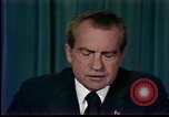 Standbild Präsident Nixons Rücktritt Rede Washington DC USA, 1974, aus Sekunde 62 historischem Filmmaterial Videoclip 65675057500