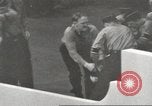 Standbild Nürnberger Prozeß Gefängniszellen Deutschland, 1945, aus Sekunde 58 historischem Filmmaterial Videoclip 65675057514