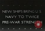 Standbild USS Ticonderoga einer Zeremonie Newport News Virginia USA, 1944, aus Sekunde 1 historischem Filmmaterial Videoclip 65675057517