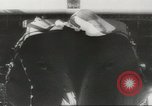 Standbild USS Ticonderoga einer Zeremonie Newport News Virginia USA, 1944, aus Sekunde 22 historischem Filmmaterial Videoclip 65675057517