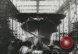 Standbild USS Ticonderoga einer Zeremonie Newport News Virginia USA, 1944, aus Sekunde 35 historischem Filmmaterial Videoclip 65675057517