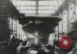Standbild USS Ticonderoga einer Zeremonie Newport News Virginia USA, 1944, aus Sekunde 38 historischem Filmmaterial Videoclip 65675057517