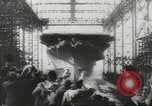 Standbild USS Ticonderoga einer Zeremonie Newport News Virginia USA, 1944, aus Sekunde 42 historischem Filmmaterial Videoclip 65675057517