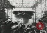 Standbild USS Ticonderoga einer Zeremonie Newport News Virginia USA, 1944, aus Sekunde 43 historischem Filmmaterial Videoclip 65675057517