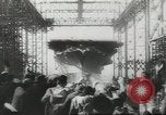 Standbild USS Ticonderoga einer Zeremonie Newport News Virginia USA, 1944, aus Sekunde 45 historischem Filmmaterial Videoclip 65675057517