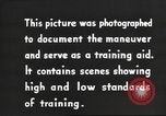 Standbild IX Corps Training Center United States USA, 1943, aus Sekunde 19 historischem Filmmaterial Videoclip 65675057524