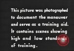 Standbild IX Corps Training Center United States USA, 1943, aus Sekunde 20 historischem Filmmaterial Videoclip 65675057524