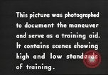 Standbild IX Corps Training Center United States USA, 1943, aus Sekunde 25 historischem Filmmaterial Videoclip 65675057524