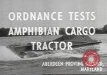 Standbild amphibian cargo Traktor Maryland United States USA, 1943, aus Sekunde 22 historischem Filmmaterial Videoclip 65675057535