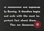 Standbild Munition Zerstörung United States USA, 1959, aus Sekunde 32 historischem Filmmaterial Videoclip 65675057541