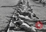 Standbild Army Air Corps Rekruten in der Grundausbildung Saint Petersburg Florida USA, 1942, aus Sekunde 20 historischem Filmmaterial Videoclip 65675057548