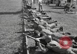 Standbild Army Air Corps Rekruten in der Grundausbildung Saint Petersburg Florida USA, 1942, aus Sekunde 21 historischem Filmmaterial Videoclip 65675057548