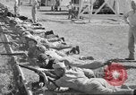 Standbild Army Air Corps Rekruten in der Grundausbildung Saint Petersburg Florida USA, 1942, aus Sekunde 23 historischem Filmmaterial Videoclip 65675057548
