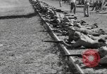 Standbild Army Air Corps Rekruten in der Grundausbildung Saint Petersburg Florida USA, 1942, aus Sekunde 32 historischem Filmmaterial Videoclip 65675057548