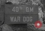 Standbild Quartiermeister Korps Pacific Theater, 1945, aus Sekunde 27 historischem Filmmaterial Videoclip 65675057555