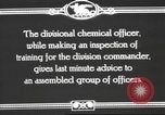 Standbild Chemische Kriegsführung Service Training für amerikanische Soldaten United States USA, 1917, aus Sekunde 35 historischem Filmmaterial Videoclip 65675057559