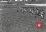 Standbild Gas attack Training für US Army Ersten Weltkrieg United States USA, 1917, aus Sekunde 10 historischem Filmmaterial Videoclip 65675057560