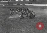 Standbild Gas attack Training für US Army Ersten Weltkrieg United States USA, 1917, aus Sekunde 16 historischem Filmmaterial Videoclip 65675057560