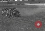 Standbild Gas attack Training für US Army Ersten Weltkrieg United States USA, 1917, aus Sekunde 18 historischem Filmmaterial Videoclip 65675057560