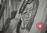 Standbild Ergotherapie Zweiten Weltkrieg geistige Opfer Brentwood New York USA, 1948, aus Sekunde 4 historischem Filmmaterial Videoclip 65675057588
