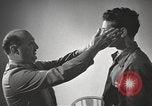 Standbild Hypnose für Zweiten Weltkrieg psychische Patienten Brentwood New York USA, 1948, aus Sekunde 41 historischem Filmmaterial Videoclip 65675057590