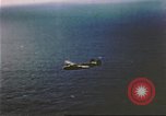 Image US B-24S et B-17 sur mission de bombardement à Kiska Îles Aléoutiennes, 1943, de la seconde 12 séquences d'archives historiques vidéo 65675057604