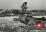 Image of Wreckage and bodies of some crew from B-17 Bomber number 42-23011 shot down over Germany Germany, 1943, second 24 stock footage video 65675057613