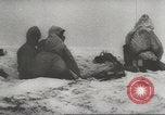 Image of German troops in snowstorm Poland, 1945, second 12 stock footage video 65675057618