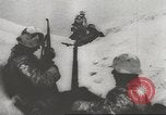 Image of German troops in snowstorm Poland, 1945, second 19 stock footage video 65675057618