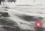 Image of German troops in snowstorm Poland, 1945, second 23 stock footage video 65675057618