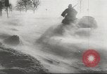 Image of German troops in snowstorm Poland, 1945, second 24 stock footage video 65675057618