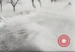 Image of German troops in snowstorm Poland, 1945, second 33 stock footage video 65675057618