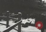 Image of German troops in snowstorm Poland, 1945, second 42 stock footage video 65675057618