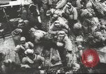 Image of German troops in snowstorm Poland, 1945, second 44 stock footage video 65675057618
