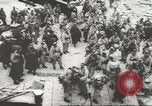 Image of German troops in snowstorm Poland, 1945, second 52 stock footage video 65675057618