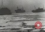 Image of German troops in snowstorm Poland, 1945, second 55 stock footage video 65675057618