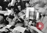 Image of Betty Grable at Army Camp Pacific Theater, 1942, second 14 stock footage video 65675057630
