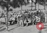 Image of Betty Grable at Army Camp Pacific Theater, 1942, second 18 stock footage video 65675057630