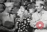 Image of Betty Grable at Army Camp Pacific Theater, 1942, second 32 stock footage video 65675057630