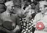 Image of Betty Grable at Army Camp Pacific Theater, 1942, second 34 stock footage video 65675057630