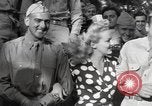 Image of Betty Grable at Army Camp Pacific Theater, 1942, second 35 stock footage video 65675057630