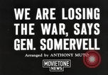 Image of General Brehon Somervall Pacific Theater, 1942, second 3 stock footage video 65675057631